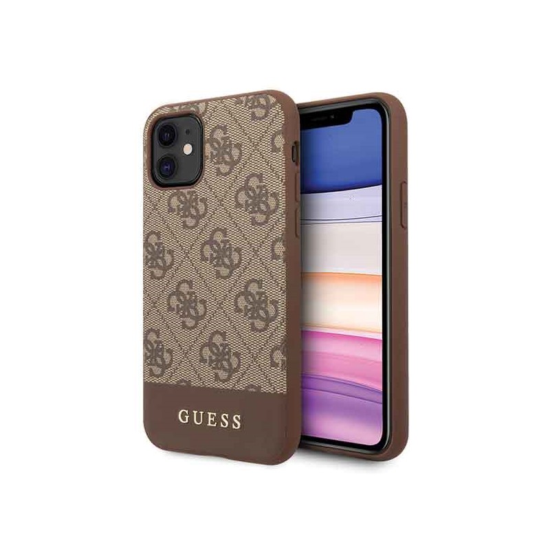 cover guess iphone 11 brown