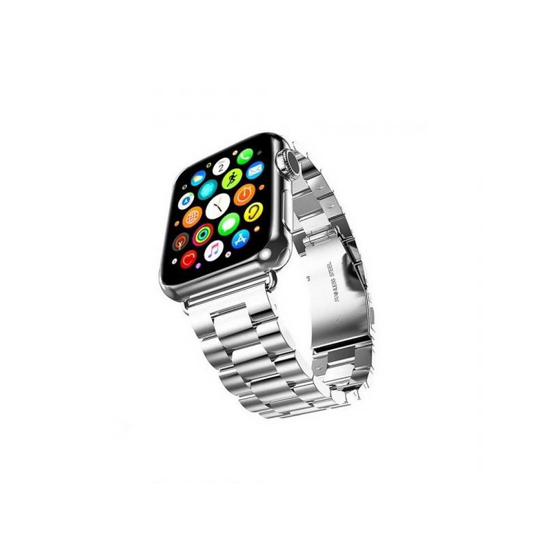cinturino apple watch 40 mm metallo silver
