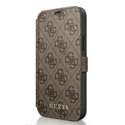 book guess iphone 12 / 12 pro brown