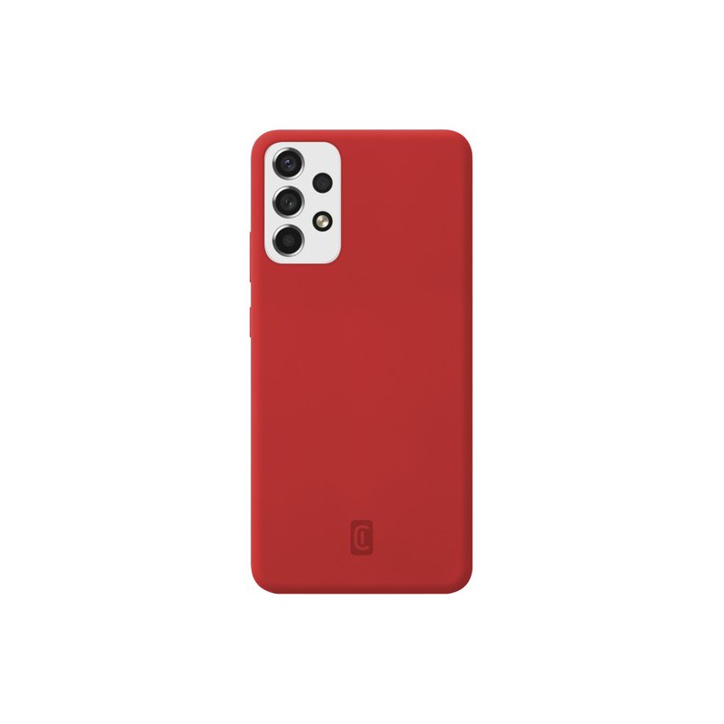 cover soft touch galaxy a53 rossa