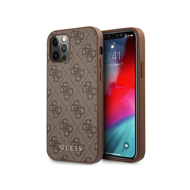 cover guess iphone 12 / 12 pro brown
