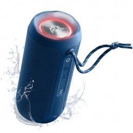 speaker bluetooth glow10 watt ip67 abbinabile ad altro speaker glow blu