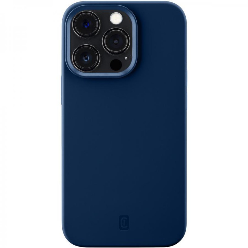 cover soft touch iphone 14 pro  blu