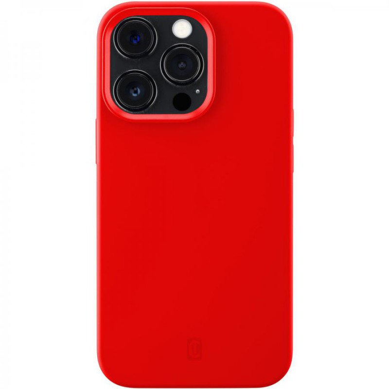 cover soft touch iphone 14 pro rossa