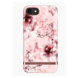 cover iphone 6 plu s/6s plus/7 plus/8 plus richmond & finch pink marble floral