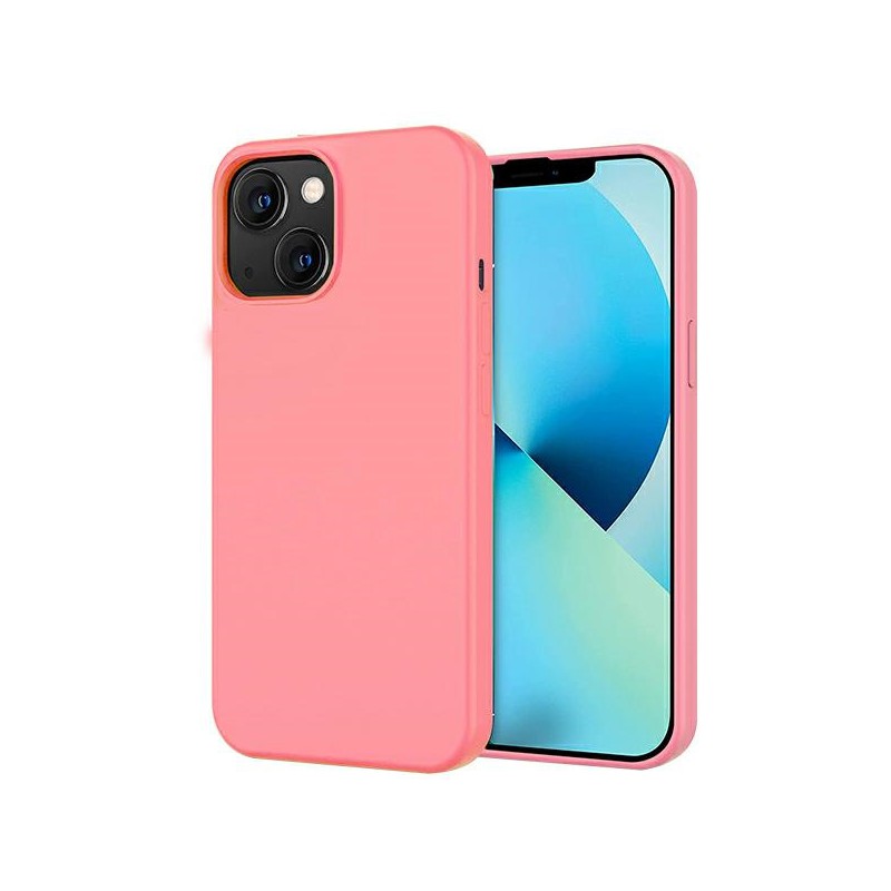 cover  silicone iphone 14  pro max light pink