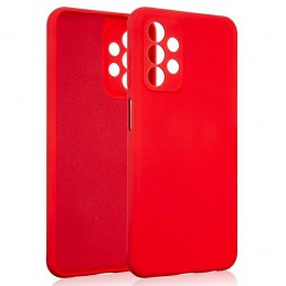 cover in silicone per samsung a23 red