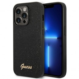 cover guess iphone 14 pro glitter black