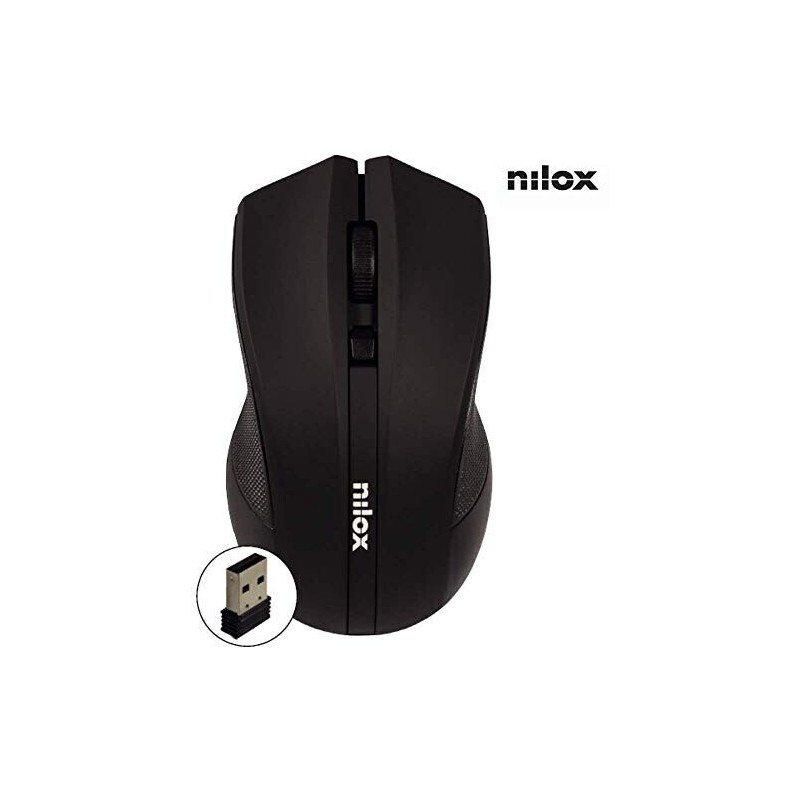mouse wireless nilox 1600 dpibatterie  non incluse