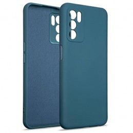 cover in silicone per oppo a16/ a16s blu