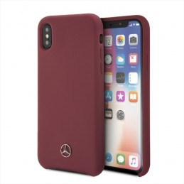 cover mercedes iphone x/ xssilicone rosso