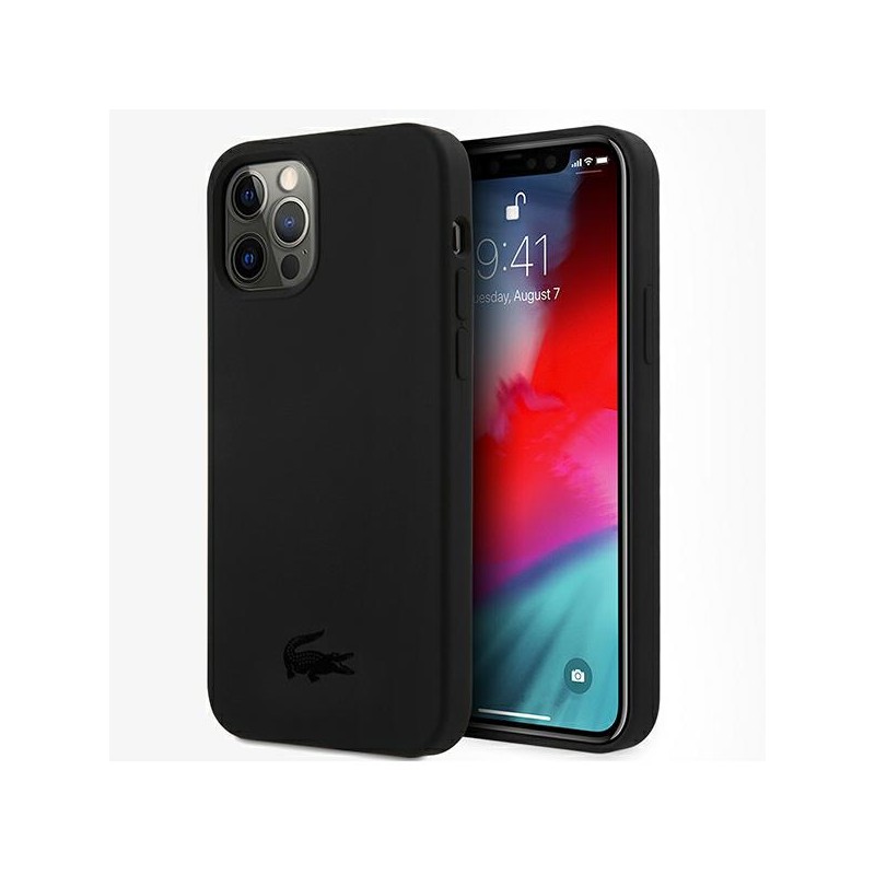 cover lacoste iphone 12 / 12 pro nera