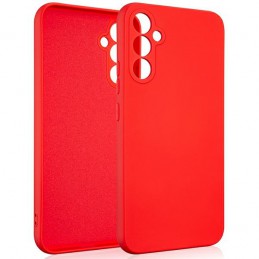 cover in silicone per samsung a34  rossa