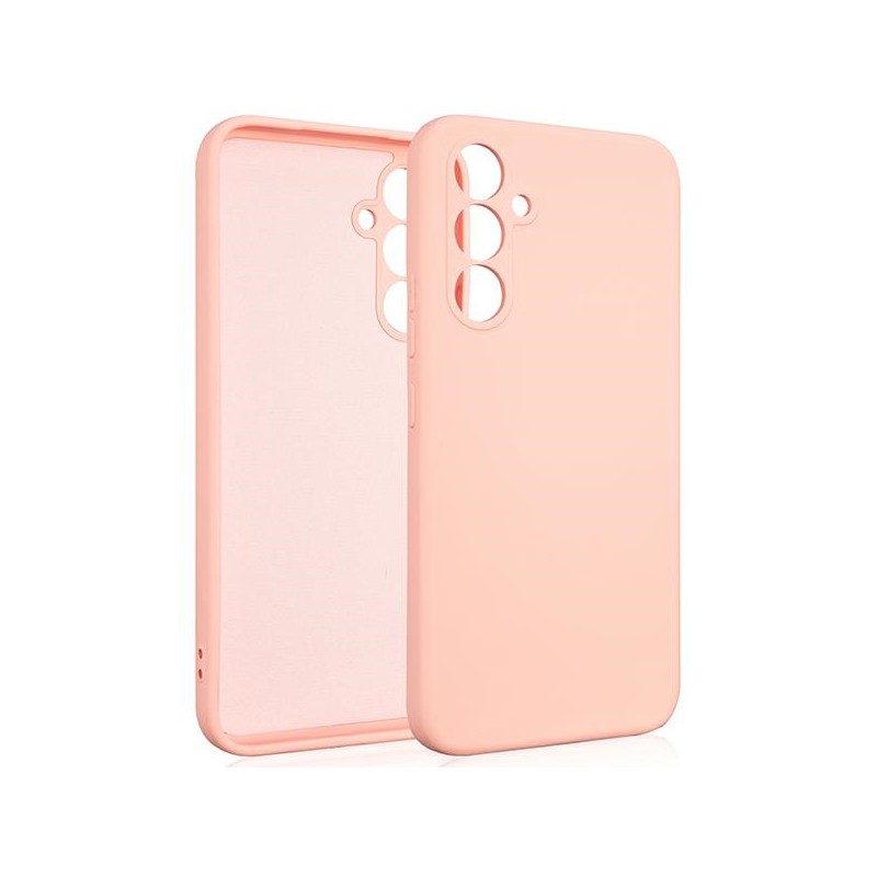 cover in silicone per samsung a54 5g rosa
