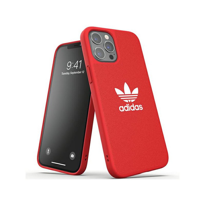cover adidas iphone 12 / 12 pro rossa