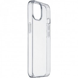 cover iphone 15 plus trasparenterigida con bordi in gomma per  un’elevata protezione dello smartphone.
