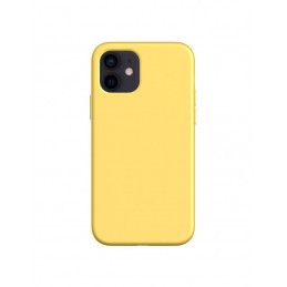 cover  silicone iphone 15 plus  gialla