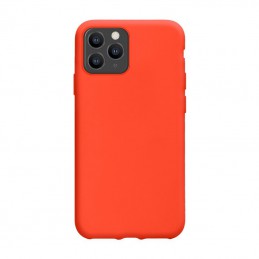 cover  silicone iphone 15 plus arancio
