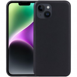 cover  silicone iphone 15 pro black