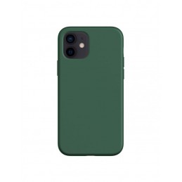 cover  silicone iphone 15 pro max verde scuro