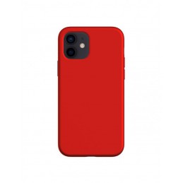 cover  silicone iphone 15 rossa