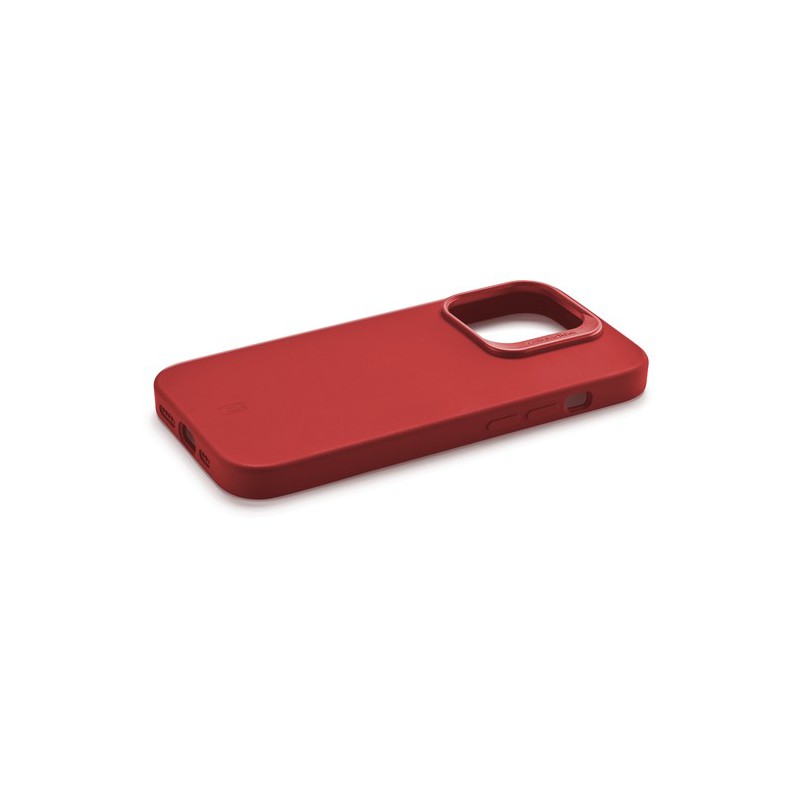 cover soft touch iphone 15 rossa