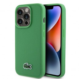 cover lacoste iphone 15 pro verde magsafe compatibile