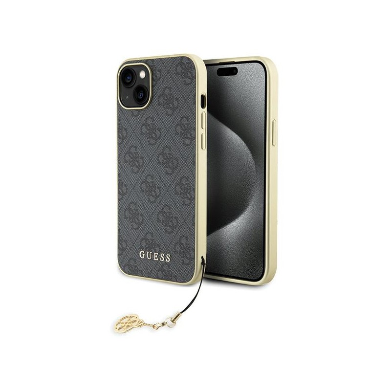 cover guess iphone 15 plus con charm 4g gold