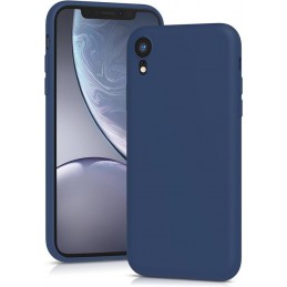 cover iphone xr silicone blu
