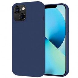 cover  silicone iphone 14 pro max blue navy