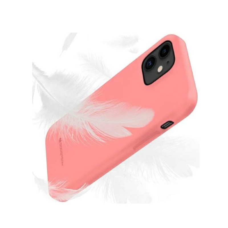 cover  silicone iphone 15 pro rosa
