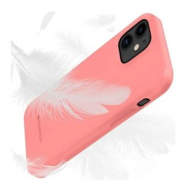 cover  silicone iphone 15 rosa