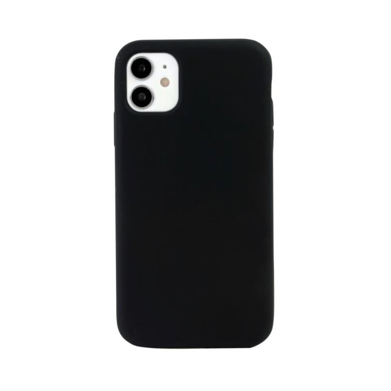 cover  silicone iphone 12 nera