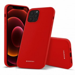 cover  silicone iphone 13 pro max rossa