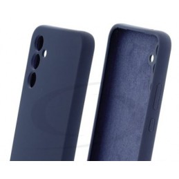 cover in silicone per samsung a34 5g blu navy