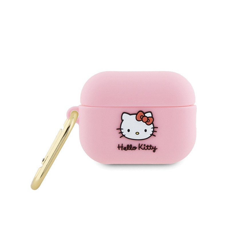 cover hello kitty per airpods pro 2 in silicone rosa