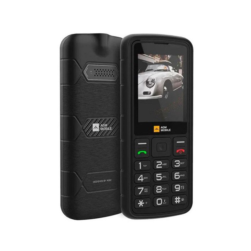 AGM M9 Cellulare senior con tasti grandi, 4G con torcia ultraprotettivo