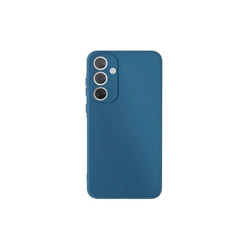 cover in silicone per samsung a55 blu