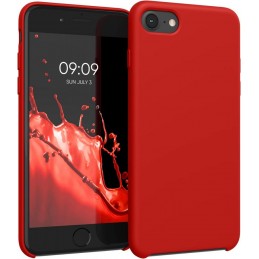 cover in silicone iphone 7/8/SE 2020 rossa