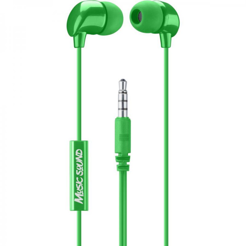 auricolare vivaoce stereo verde