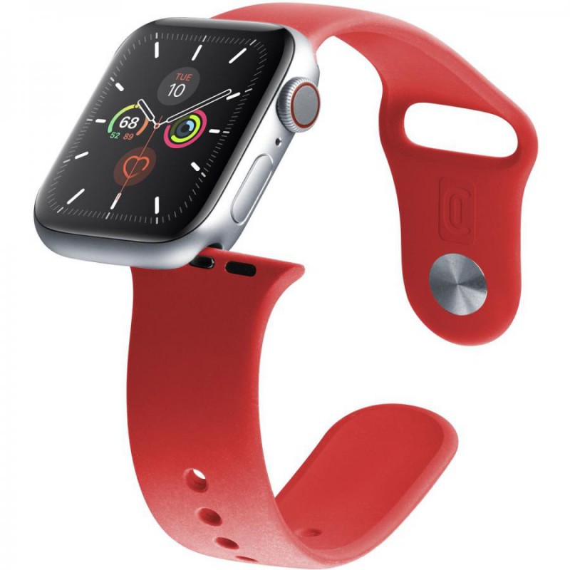 cinturino urban apple watch 38/40 mm rossa da small a large