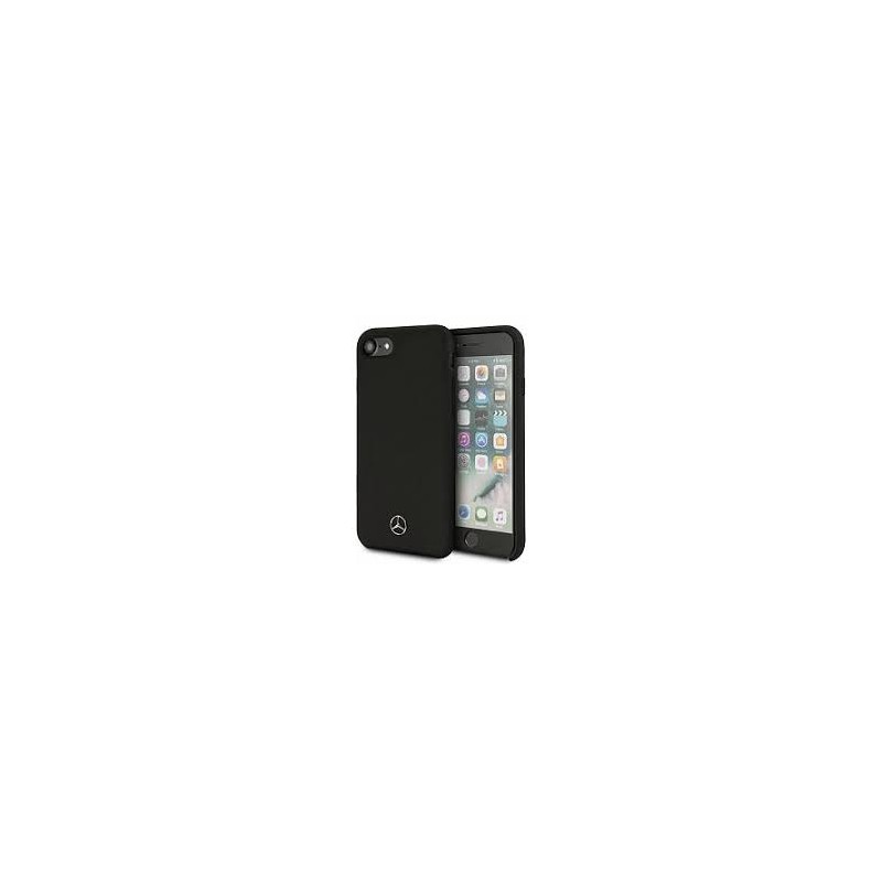 COVER SILICONE MERCEDES BENZ IPHONE SE 8 7 BLACK