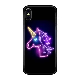 Unicorn Neon iPhone X, XS