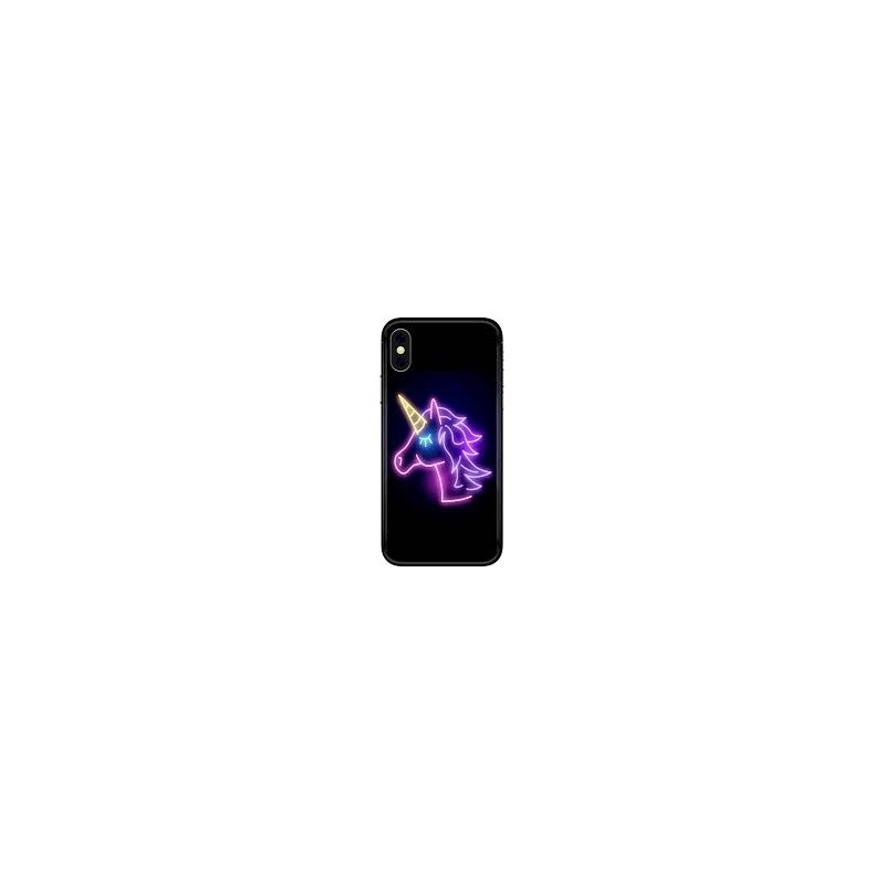 Unicorn Neon iPhone X, XS