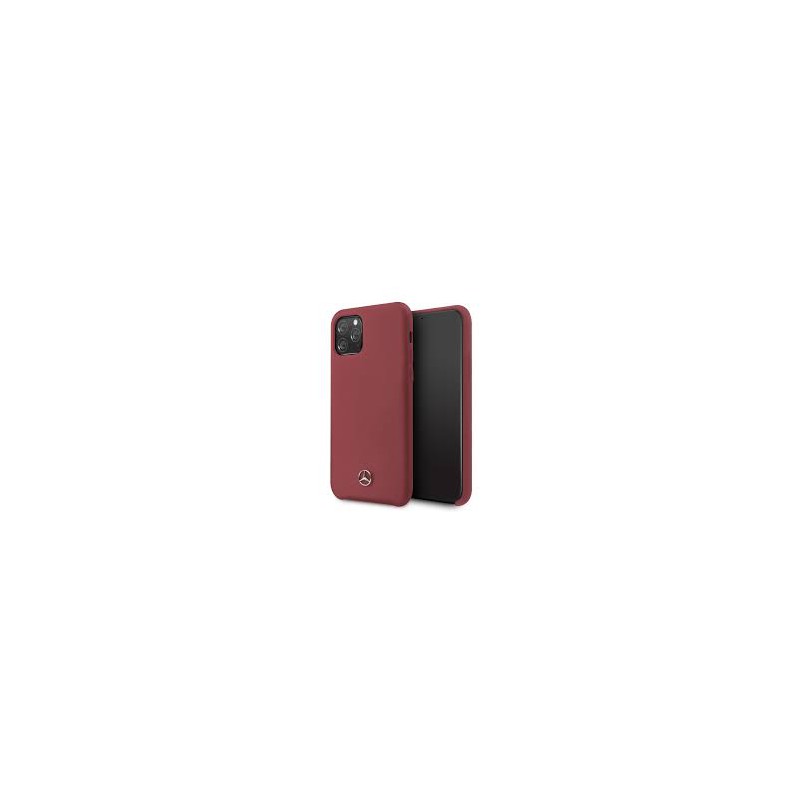 COVER SILICONE MERCEDES BENZ IPHONE 11 PRO RED