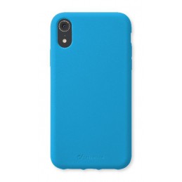 COVER SOFT TOUCH  IPHONE XR AZZURRO FLUO