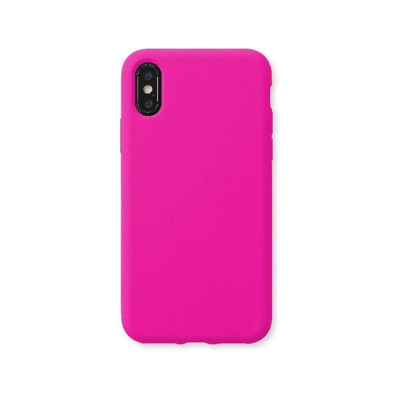COVER SOFT TOUCH  IPHONE XS MAX FUCSIA FLUO