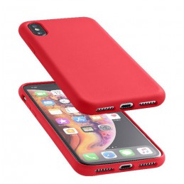 COVER SOFT TOUCH  IPHONE XS MAX ROSSO