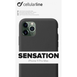 COVER SOFT TOUCH IPHONE 11 PRO MAX NERO
