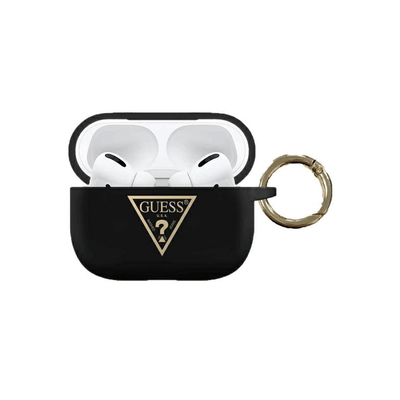 cover guess airpods pro silicone black